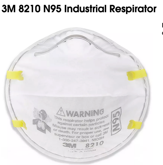 3M 8210 N95 Industrial Respirator